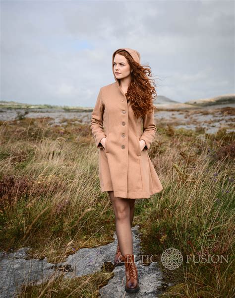 Camel Wool Coat - Winter Coats for Women — Celtic Fusion ~ Folklore ...