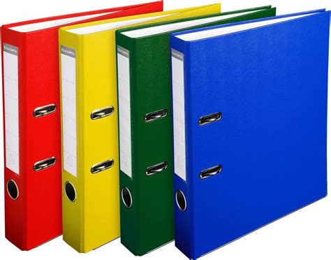 Exacompta - réf. 915400B - Carton de 20 classeurs à levier A4 - Dos de ...