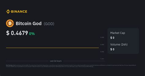 Bitcoin God Price | GOD Price Index, Live Chart and INR Converter - Binance