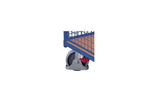 Chariot 3 dossiers grillagés | Contact Equipement shop