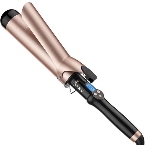 2 Inch Extra Long Barrel Curling Iron, Large Barrel Curling Wand for ...