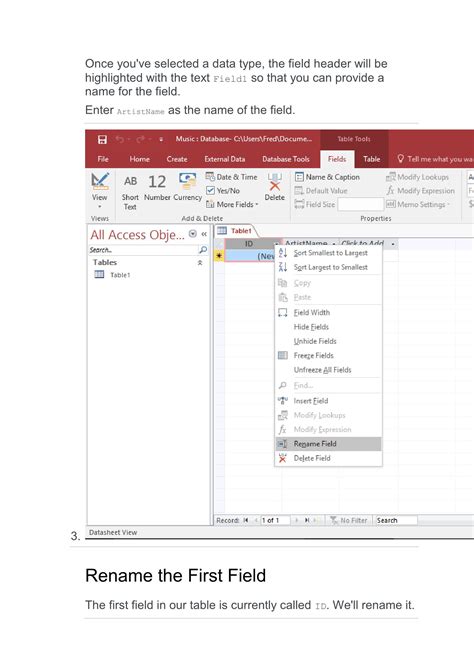 Access Database Tutorial 的图像结果