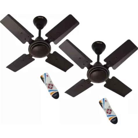 Buy Gestor GTR212 60W Smocked Brown 4 Blade Ceiling Fan with Wireless ...