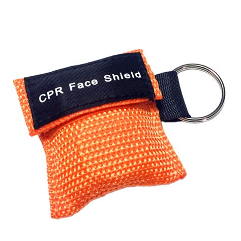 CPR Mask Keychain Emergency Survial Rescue Face Shield for First Aid o ...