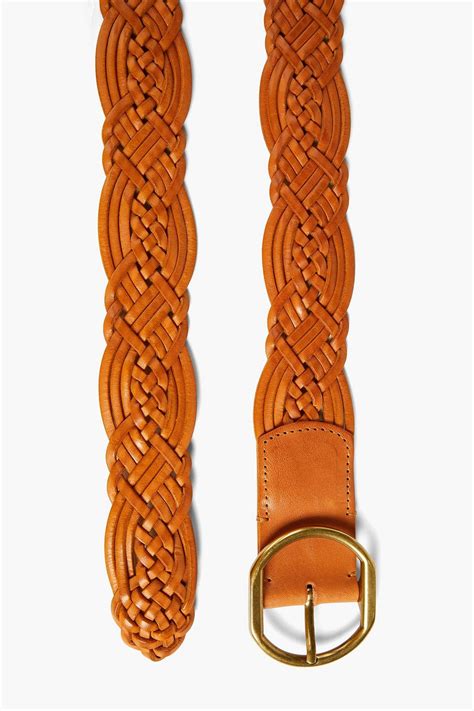 ZIMMERMANN Braided leather belt | THE OUTNET
