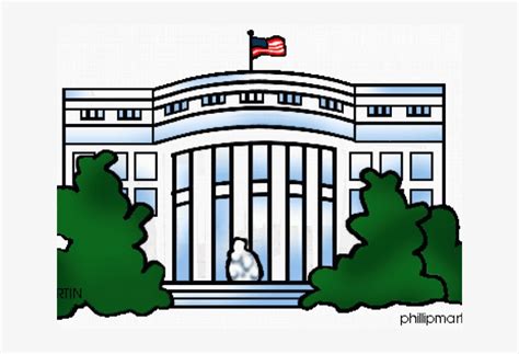 White House Clipart - Executive Branch Clip Art PNG Image | Transparent ...