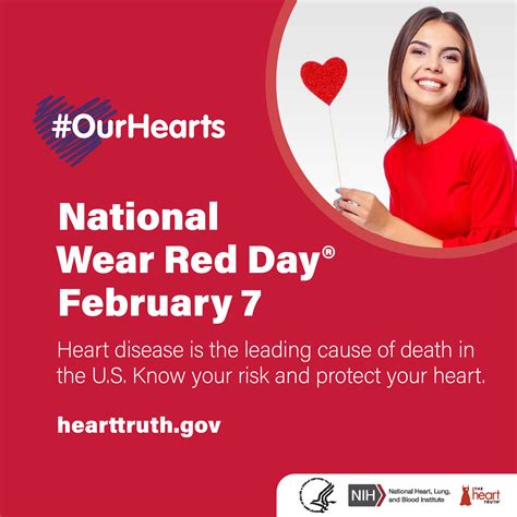 National Wear Red Day® & American Heart Month | NHLBI, NIH
