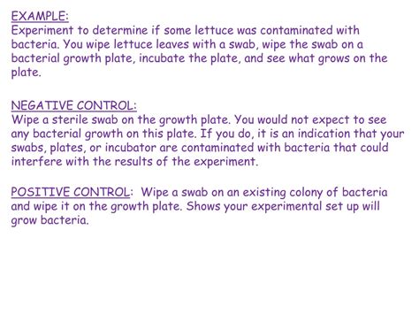 Image result for Positive Control vs Negative Control