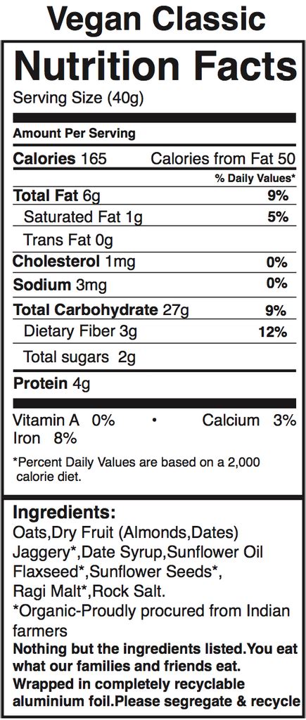 Granola Bars: Vegan Classic – The Huda Bar