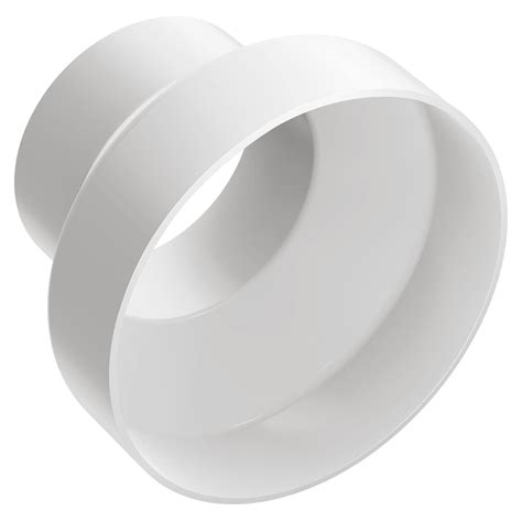 Buy 8 to 6 Inch Duct Reducer, Hon&Guan Duct Adapter 8 to 6 PVC Reducer ...