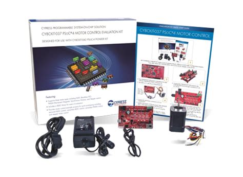 PSoC™ 4 Motor Control Evaluation Kit - Infineon Technologies | Mouser