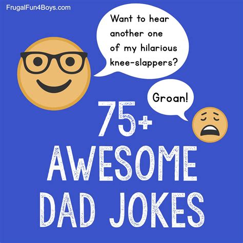 75 Awesome Dad Jokes to Make You Laugh (And Groan!) - Frugal Fun For ...