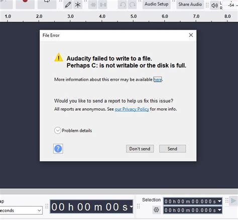MP3 Decoding Failed Audacity Error 的图像结果