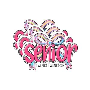 Senior 2026 Stickers - Waterproof Vinyl Stickers for Water Bottles ...
