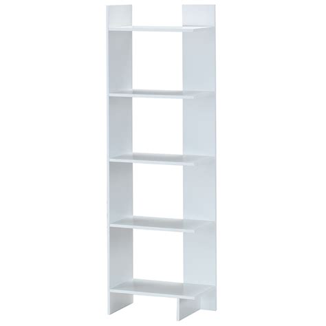 Buy Topbuy 5-Tier Modern Bookcase Standing Storage Shelf Room Divider ...