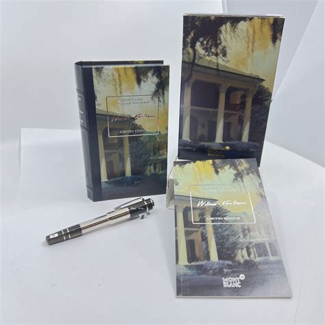Montblanc William Faulkner Writer Series Ltd. Ed. Fountain Pen – Fountain Pen Hospital