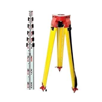 Heavy-Duty Tripod Stand | Compatible with Total Station, Auto Level ...