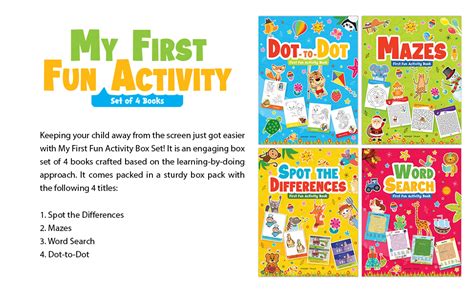 My First Fun Activity Books: Fun & Challenging Mazes for Kids | Boost ...