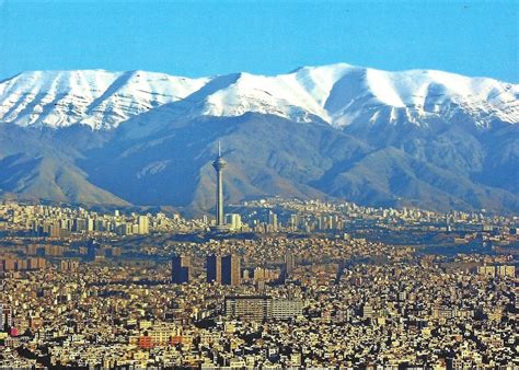 A Journey of Postcards: Tehran, capital of Iran