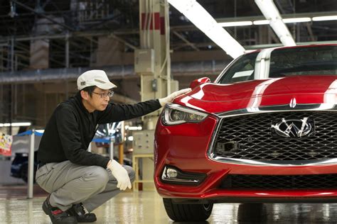 New Infiniti Q60 sports coupe starts production at Tochigi plant in ...