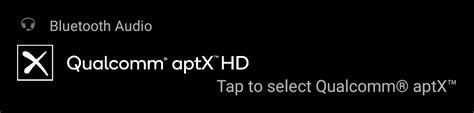 How to permanently remove the Qualcomm aptX HD notifcation from your ...