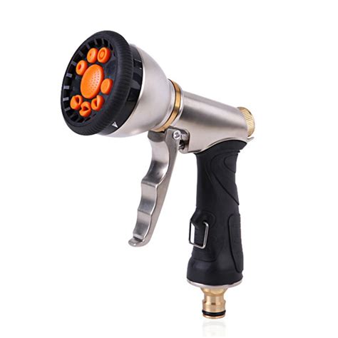 9 function high-pressure water spray gun car washer hose spray bottle ...