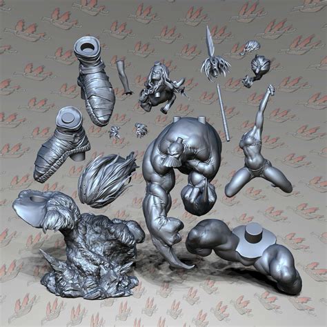 The Maxx 3D printed comic book statue | #4691128900