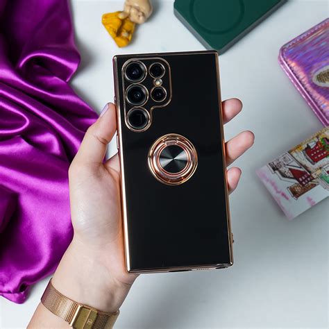Gold Plating Metallic Ring Case - Samsung – Peeperly