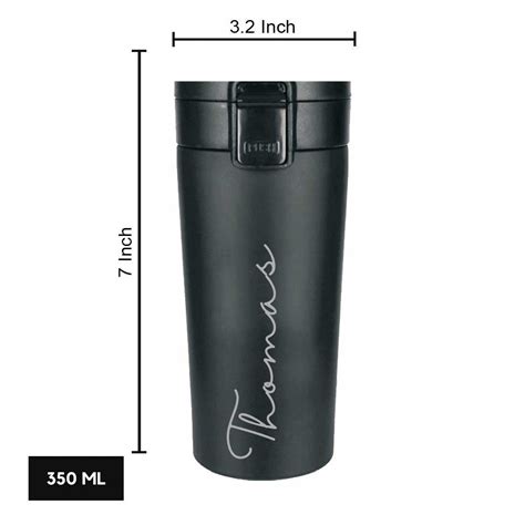 Buy Personalized Travel Coffee Flask Sipper With Name – Nutcase