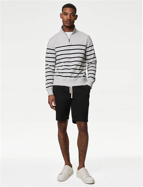 Buy Pure Cotton Elasticated Waist Shorts at Marks & Spencer