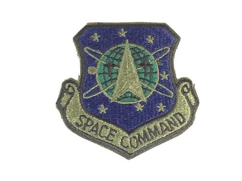 EE USAF Space Command Unit Patch - OD Green/Color - Veteran Owned ...