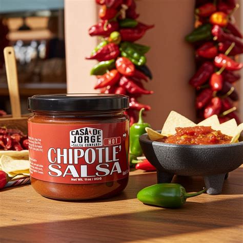Chipotle Salsa Hot – CasaDeJorgeSalsa