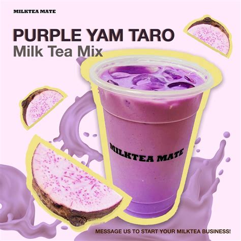 PURPLE TARO YAM MILKTEA MATE MLKT 1kg | Shopee Philippines