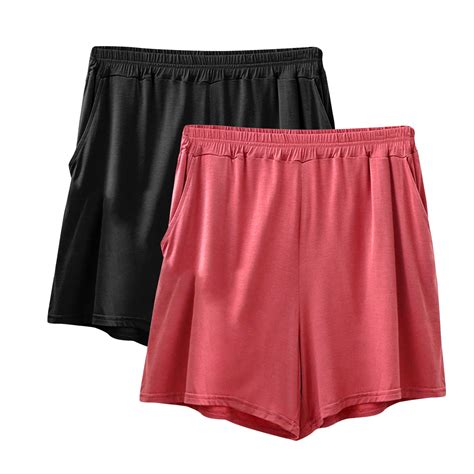 LEBONYARD Women's Linen Pull-On Shorts,Women's Shorts in Soft and ...