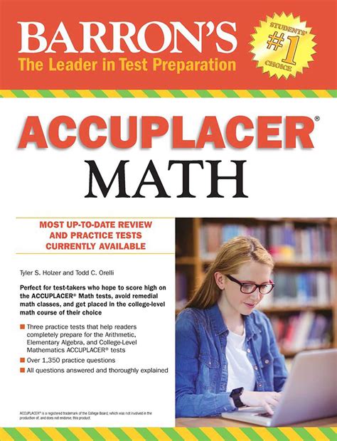 Accuplacer Math | Book by Tyler S. Holzer, Todd C. Orelli | Official ...