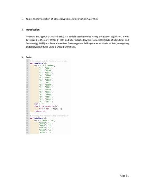 Des with Example Encryption and Decryption 的图像结果