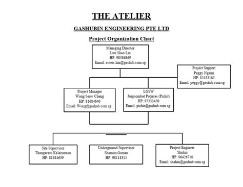 Image result for Project Organization Chart