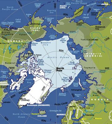 北极地图 的图像结果