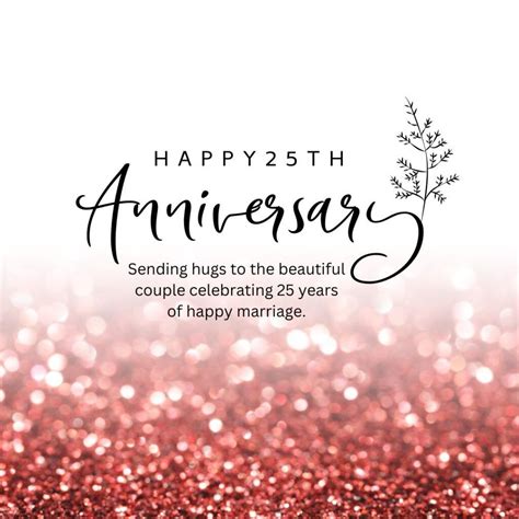 Happy 25th Anniversary Wishes: Cheers to 25 Years of Marriage 12 ...
