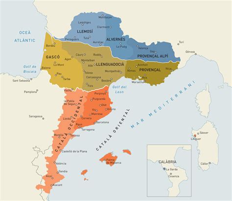 Catalan and Occitan dialects : r/MapPorn