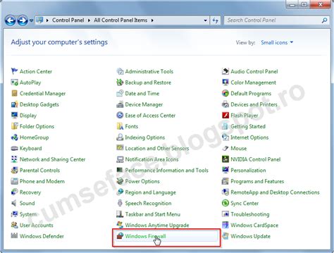 Image result for Windows Firewall Control Panel