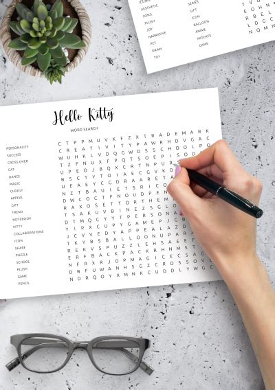 Image result for Word Search Printable Hello