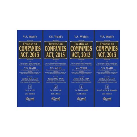 Bharat Treatise on Companies Act 2013 By V.S. Wahi Edition June 2024