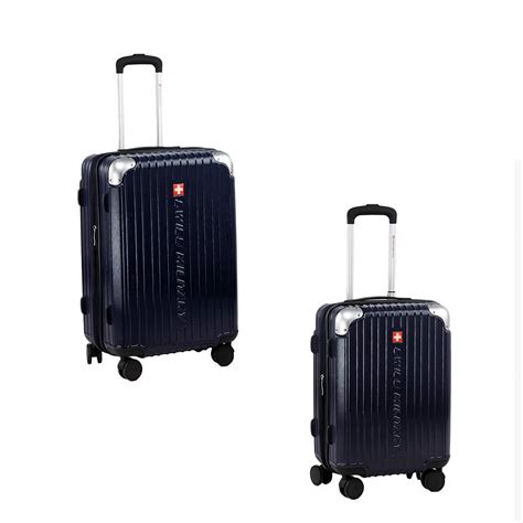 Swiss Military Evolution Series Polycarbonate Navy Blue Hardsided ...