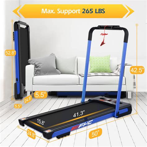 Buy FYC Under Desk Treadmill for Home 2-in-1 Folding Treadmill 2.5HP ...