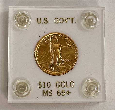 Us Govt 10 Dollar Gold Coin Ms65+ - Jun 07, 2025 | D.l. Straight ...