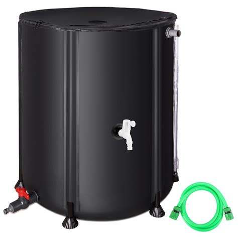 Buy Rain Barrel Water Collection System Anti-Collapse - 53 Gallon ...