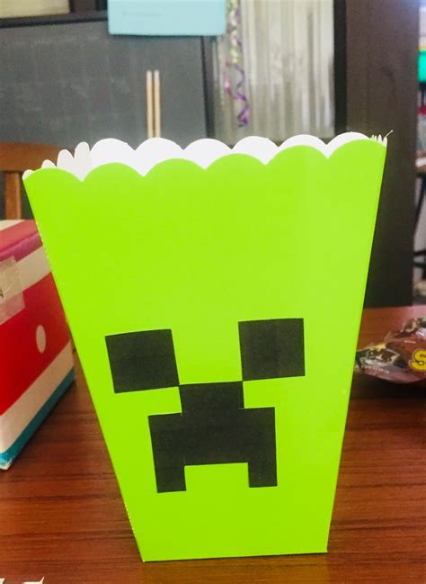 Creeper Popcorn Box