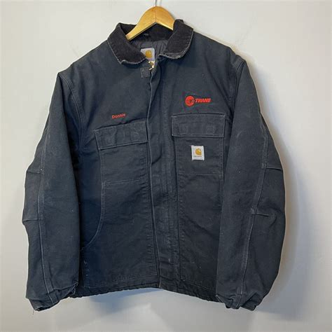 Carhartt × Vintage Vintage Carhartt Arctic Quilt Duck Canvas Black Work ...