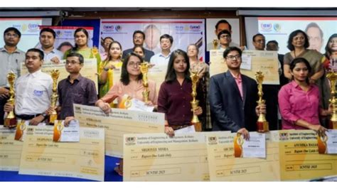 IEM-UEM honours India’s brightest students at SCNTSE-2025